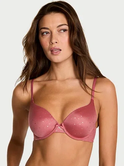 Victoria's Secret Body By Victoria Smooth Push-up Perfect Shape Bra In Pink