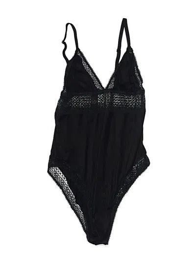 Pre-owned Victoria's Secret Bodysuit In Black