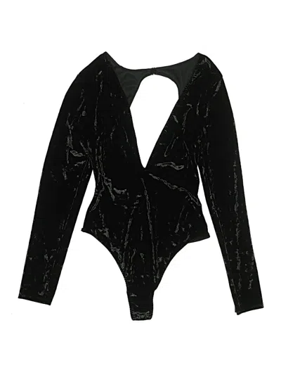 Pre-owned Victoria's Secret Bodysuit In Black