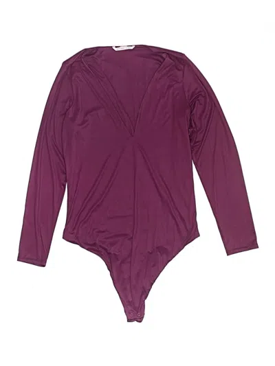 Pre-owned Victoria's Secret Bodysuit In Purple
