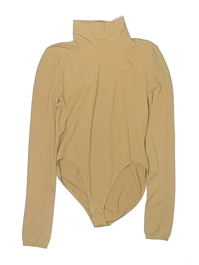 Pre-owned Victoria's Secret Bodysuit In Tan
