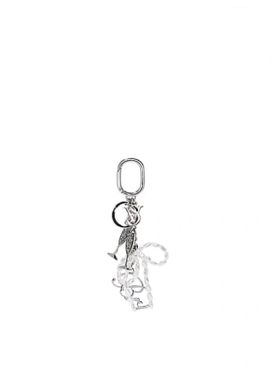 Victoria's Secret Bridal Bag Charm Keychain In Gold