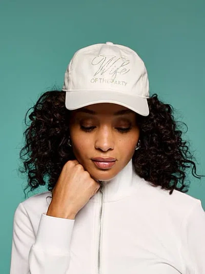 Victoria's Secret Bridal Baseball Hat In White
