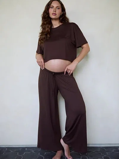 Victoria's Secret Bumpsuit The Cloud Pant In Brown