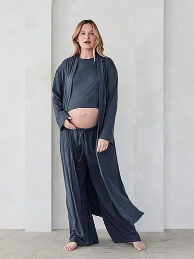 Victoria's Secret Bumpsuit The Cloud Robe In Blue