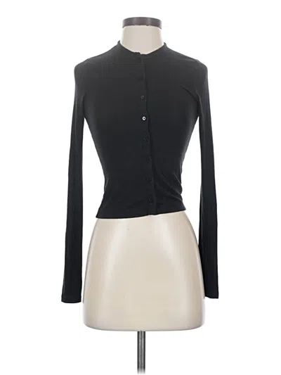 Pre-owned Victoria's Secret Cardigan Sweater In Black