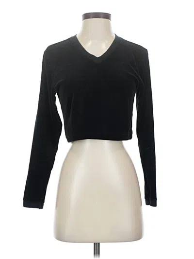 Pre-owned Victoria's Secret Cardigan Sweater In Black