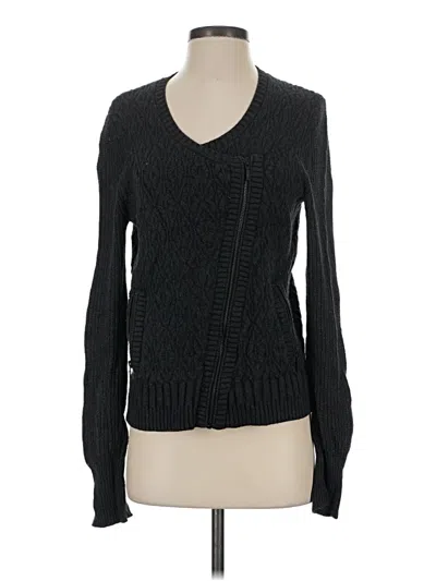 Pre-owned Victoria's Secret Cardigan Sweater In Black