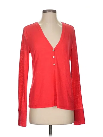 Pre-owned Victoria's Secret Cardigan Sweater In Red
