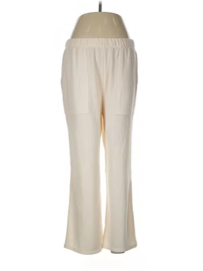 Pre-owned Victoria's Secret Casual Pants In White