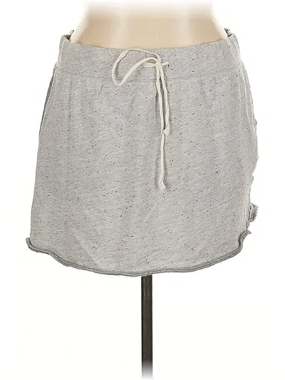 Pre-owned Victoria's Secret Casual Skirt In Gray