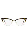 Victoria's Secret Cat-eye Glasses In Brown
