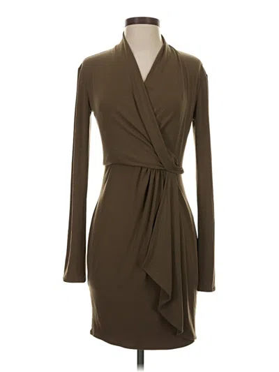 Pre-owned Victoria's Secret Cocktail Dress In Brown