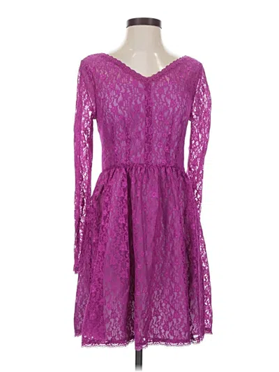 Pre-owned Victoria's Secret Cocktail Dress In Purple