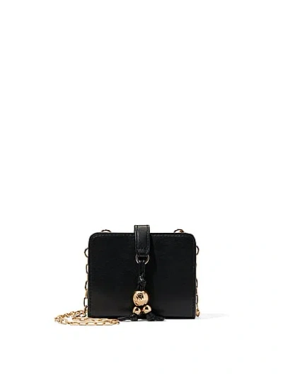 Victoria's Secret Convertible Chain Wallet In Black