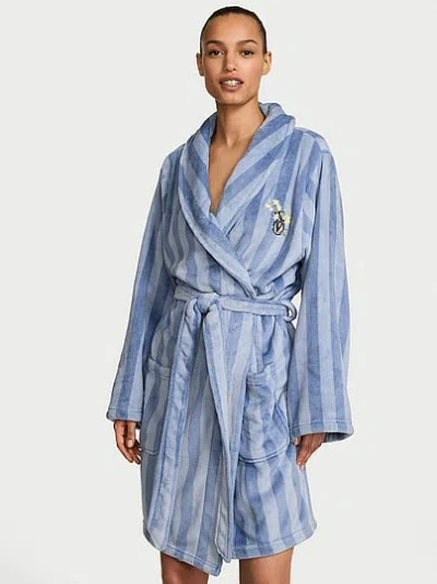 Victoria's Secret Cozy Plush Robe In Multi