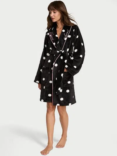 Victoria's Secret Cozy Plush Robe In Print