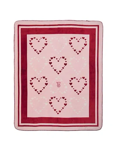 Victoria's Secret Cozy-fleece Blanket In Pink