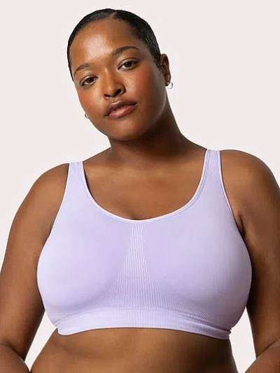 Victoria's Secret Curvy Couture Smooth Seamless Built-up Bra In Purple