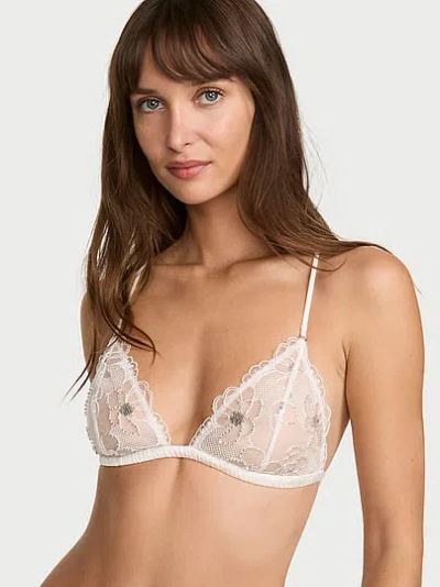 Victoria's Secret Dream Angels Atelier X Bridal Triangle Bra In Animal Print