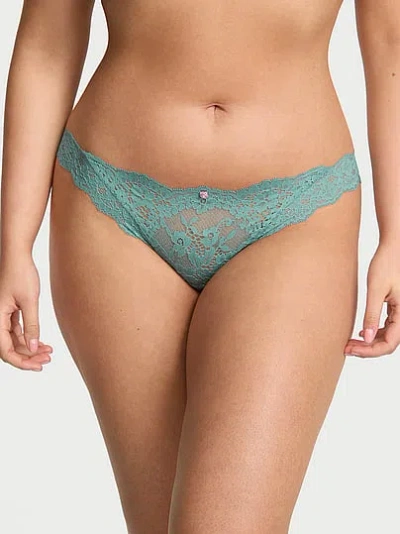 Victoria's Secret Dream Angels Lace Bikini Panty In Blue