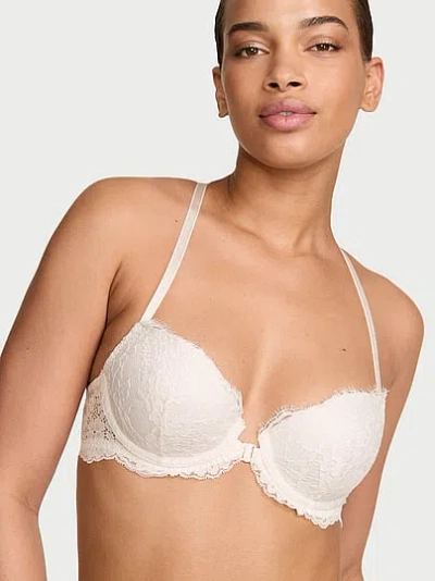 Victoria's Secret Dream Angels Lace Lightly Lined Racerback Demi Bra In Pattern