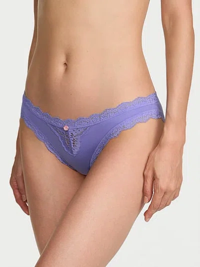Victoria's Secret Dream Angels Lace-trim Bikini Panty In Gold