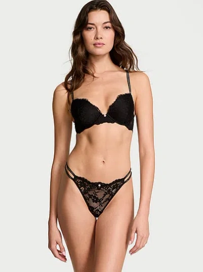 Victoria's Secret Dream Angels Twinkle Lace Push-up Bra In Multi