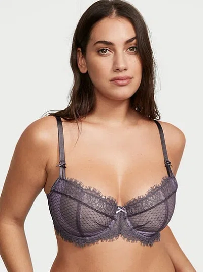Victoria's Secret Dream Angels Wicked Lace Unlined Balconette Bra In Multi