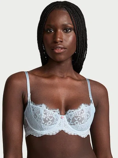Victoria's Secret Dream Angels Wicked Unlined Lace Balconette Bra In Animal Print