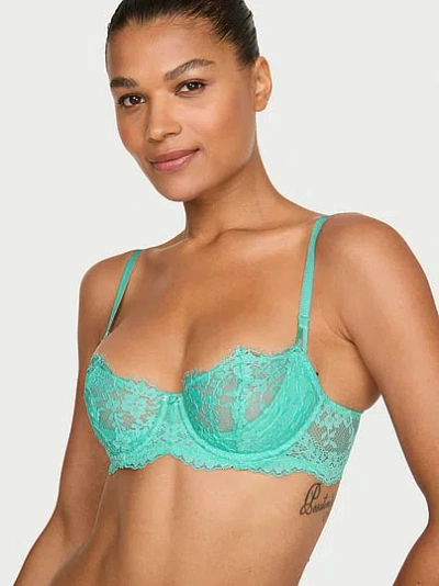 Victoria's Secret Dream Angels Wicked Unlined Lace Balconette Bra In Multicolored
