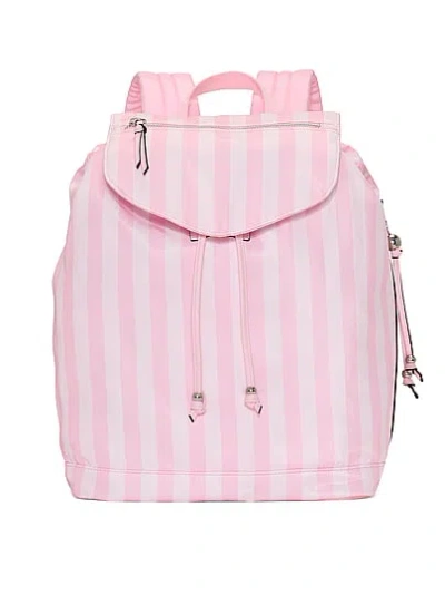 Victoria's Secret Flap Backpack In Animal Print