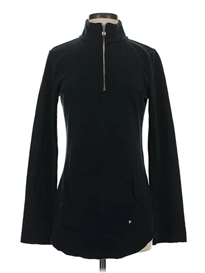 Pre-owned Victoria's Secret Fleece Jacket In Black