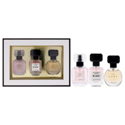 Victoria's Secret For Women - 3 Pc Mini Gift Set 0.25oz Bombshell Edp Spray, 0.25oz Tease Edp Spray, 0.25oz Bare Edp S