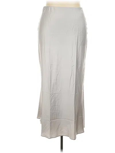 Pre-owned Victoria's Secret Formal Skirt In Gray
