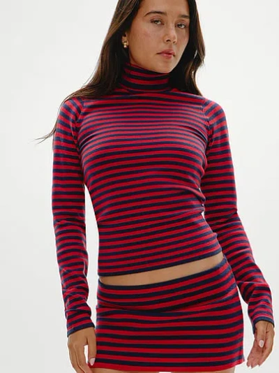 Victoria's Secret Frankies Bikinis Milo Cloud Knit Turtleneck Sweater In Multi