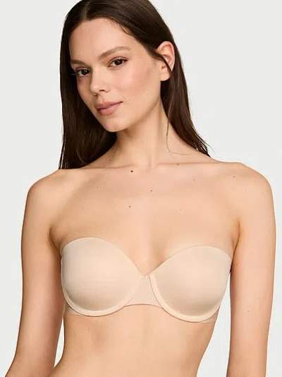 Victoria's Secret Invisible By  Uplift Strapless Bra In Sand