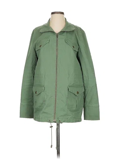 Pre-owned Victoria's Secret Jacket In Green
