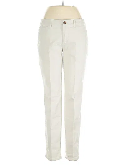 Pre-owned Victoria's Secret Khaki Pant In White