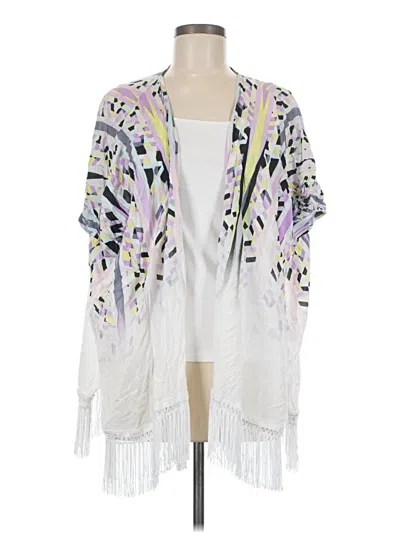 Pre-owned Victoria's Secret Kimono In White