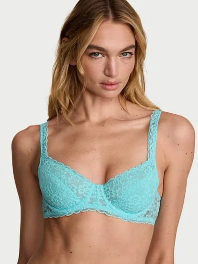 Victoria's Secret Lacie Unlined Balconette Bra In Blue