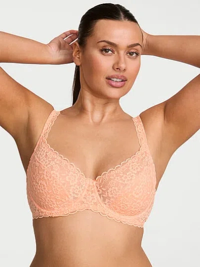 Victoria's Secret Lacie Unlined Balconette Bra In Orange