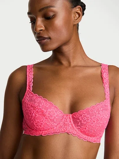 Victoria's Secret Lacie Unlined Balconette Bra In Pink