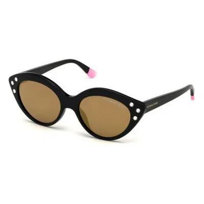 Victoria's Secret Ladies' Sunglasses  Vs0009  54 Mm Gbby2 In Black