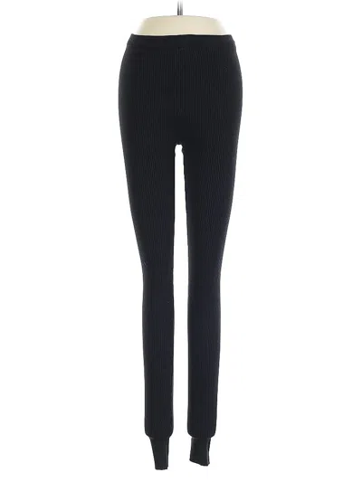 Pre-owned Victoria's Secret Leggings In Black