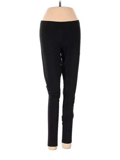 Pre-owned Victoria's Secret Leggings In Black
