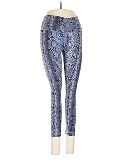 Pre-owned Victoria's Secret Leggings In Blue