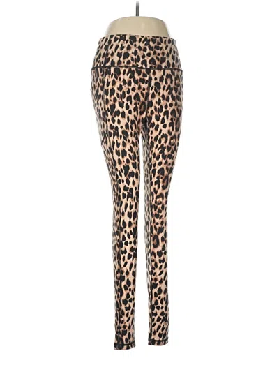 Pre-owned Victoria's Secret Leggings In Brown