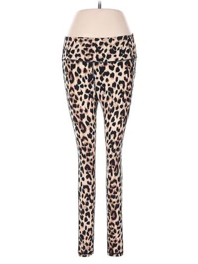 Pre-owned Victoria's Secret Leggings In Gold