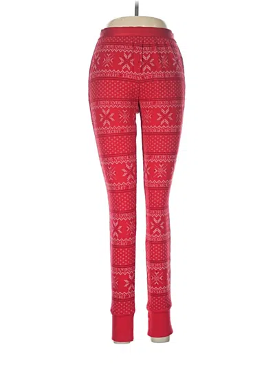 Pre-owned Victoria's Secret Leggings In Red
